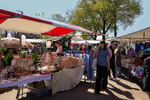 Lentemarkt foto klein bestand